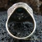 925 Silver Paua Shell & Turquoise Ring RI-286-KT