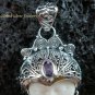 925 Silver & Multi Gems Goddess Pendant GDP-981-PS