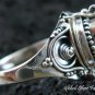 Silver Ruby Locket Ring LR-314-KT