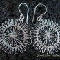Sterling Silver Round Bali Earrings SE-162-KT