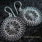 Sterling Silver Round Bali Earrings SE-162-KT