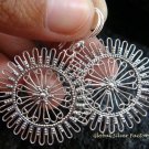 Sterling Silver Round Bali Earrings SE-162-KT