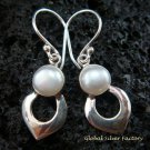 Sterling Silver Pearl Earrings ER-560-KT