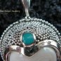 925 Silver Turquoise Goddess Pendant GDP-990-PS