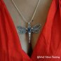 Silver 925 Butterfly Amethyst Pendant SP-324-IKP