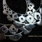Sterling Silver Hoop Earrings SE-159-KT