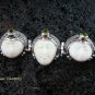 Sterling Silver & Peridot Three Face Goddess Bracelet GDB-1011-KT