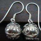 925 Silver Bali Chime Ball Earrings CBE-119-KT