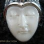 925 Silver Paua Shell & Topaz Goddess Pendant GDP-977-PS