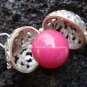 925 Silver Blue Topaz Frangipani Harmony Ball Pendant HB-130-KT