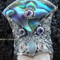 925 Silver Paua Shell Goddess Pendant GDP-976-PS