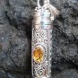 Sterling Silver Citrine Perfume Pendant PP-200-KT