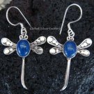 925 Silver Lapis Lazuli Dragonfly Earrings ER-333-KA