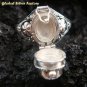 925 Silver Oval Citrine Poison Ring LR-388-KT