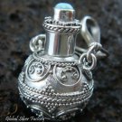 925 Silver Larimar Perfume Pendant PP-222-KT