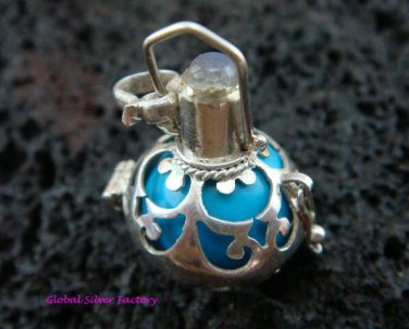 Silver Rainbow Moonstone 16mm Harmony Ball HB-190-KT