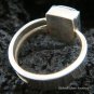 Sterling Silver & Square Rainbow Moonstone Ring RI-114-IKP