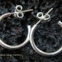 Sterling Silver Round Stud Earrings SE-155-KT