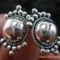 Sterling Silver Bali Stud Earrings SE-154-KT