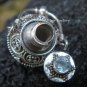 Sterling Silver Perfume Pendant With Blue Topaz PP-207-KT