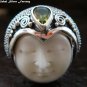 Sterling Silver Peridot Goddess Ring GDR-1077-PS