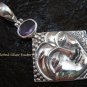 925 Silver Amethyst Buddha Pendant SP-496-KT
