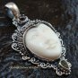 925 Silver Garnet & Peridot Goddess Pendant GDP-1085-NY