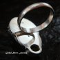 Sterling Silver 2 Garnet Stones Goddess Ring GDR-1076-PS