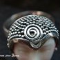 Silver & Carved Bone Goddess Ring GDR-1033-IKP