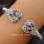 Bali Design Multi Gems Cuff Bangle SBB-359-KT