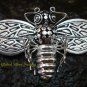 Sterling Silver Bumble Bee Pin Pendant BC-166-KT