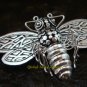 Sterling Silver Bumble Bee Pin Pendant BC-166-KT