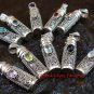 10x Wholesale Silver & Gems Cremation Pendant SSB-285-GSF