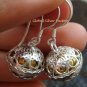 925 Silver Bali Harmony Ball Earrings CBE-152-KT