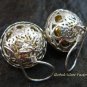 925 Silver Bali Harmony Ball Earrings CBE-152-KT