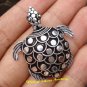 Sterling Silver Antique Look Turtle Pin Pendant BC-169-KT