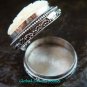 Hand made 925 Silver Carved Flower Locket Pendant LP-191-KA