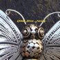 Sterling Silver Butterfly Engraved Pin Pendant BC-168-KT