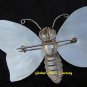 Sterling Silver Butterfly Engraved Pin Pendant BC-168-KT