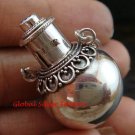 Large 925 Silver Amethyst Cremation Pendant PP-365-KT