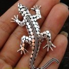 Sterling Silver Lizzard Dotted Pin Pendant BC-165-KT