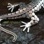 Sterling Silver Lizzard Dotted Pin Pendant BC-165-KT