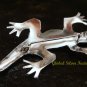 Sterling Silver Lizzard Dotted Pin Pendant BC-165-KT