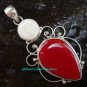 Sterling Silver Coral Goddess Pendant GDP-1134-NY