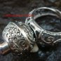 Sterling Silver Amethyst Chime Ball Ring CH-334-KA