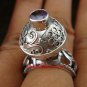 Sterling Silver Amethyst Chime Ball Ring CH-334-KA