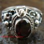 Sterling Silver Poison Keepsake Locket Ring w/Gem LR-622-KT