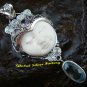 Sterling Silver Blue Topaz Goddess Pendant GDP-1125-PS