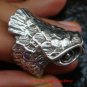 Large Sterling Silver Owl Design Unisex Ring SR-142-KT