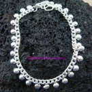925 Silver Bell Design Anklet SBB-197-KA